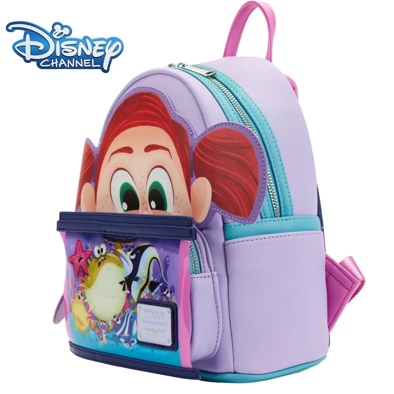 Loungefly Pixar Finds Nemo Darla Fish Tank Cosplay Mini Backpack