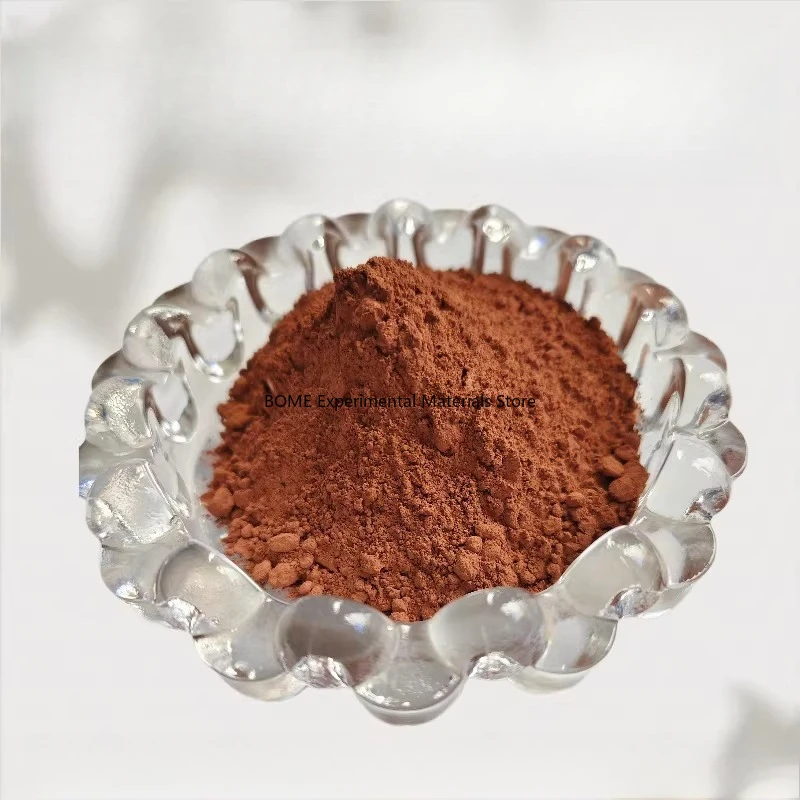 High Purity Copper Powder Ultrafine Atomized Pure Red Copper Metal Powder for Research Electrolytic Copper