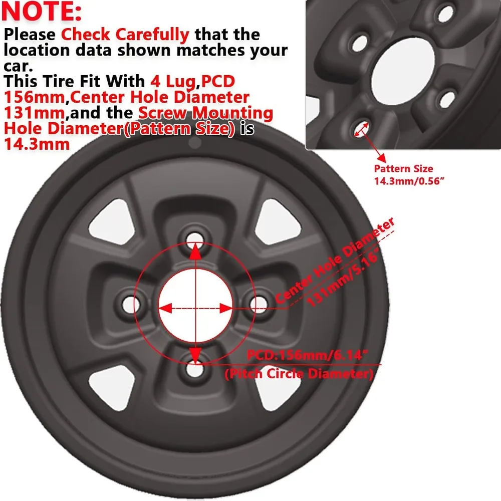 2PCS 25x10x12 Off Road Tire Wheel Assembly with 4+3 Offset for ATV UTV Quad Vehicles and Outdoor Riding Applications
