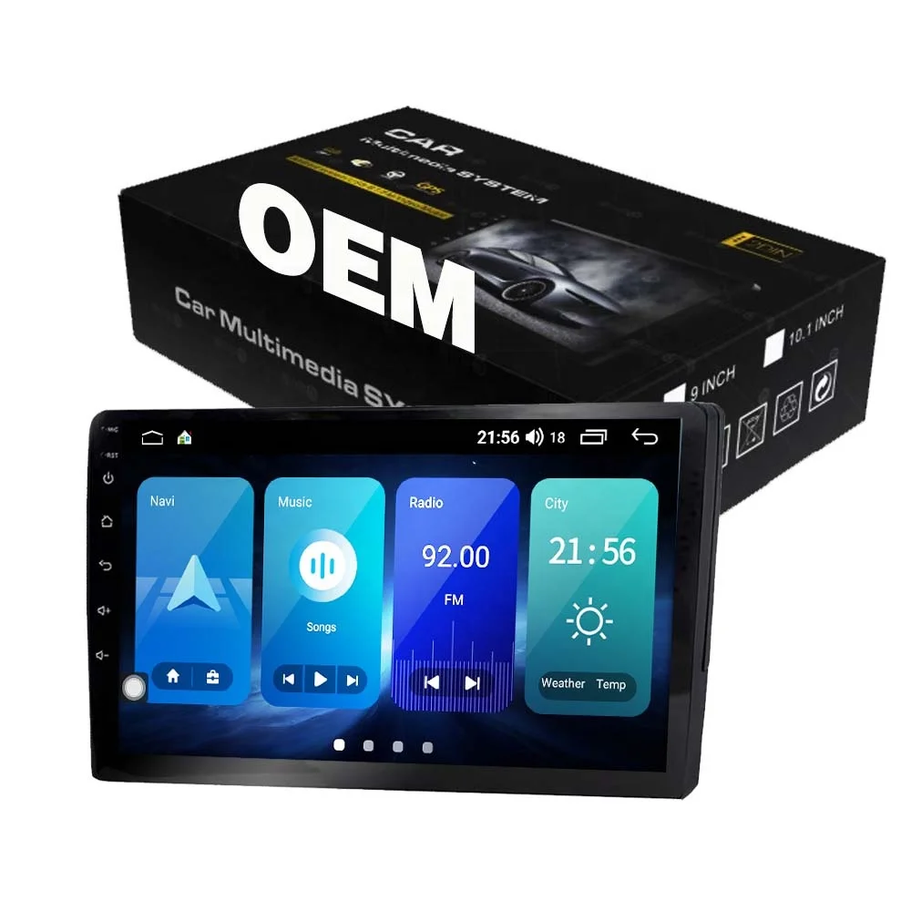 7/10/9 Inch Touch Screen 1 Din 2 Din Car Dvd Player Dsp Wireless Carplay Wifi Car Radio Android