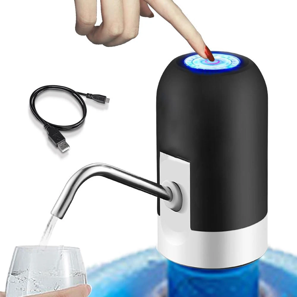 Water Dispenser Automatic contactless Electric Portable Drinking Water Bottle Pump Smart USB Charging for Camping Rechargeable