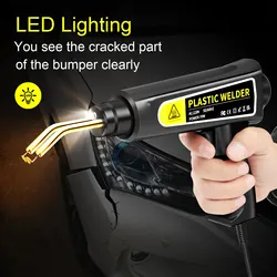70 Watt Bending Torch XC-70B Main Unit +4 Sets Stapler Plastic Heat Welder Hot Air Gun Plastic Welder Bumper Repair Equipment