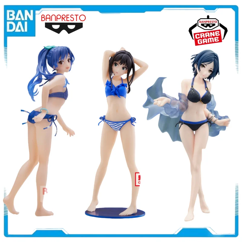 

In Stock Banpresto Celestial Vivi The Idolmaster Cinderella Girls Shibuya Rin Kisaragi Chihaya Hayami Kanade Anime Model Figures
