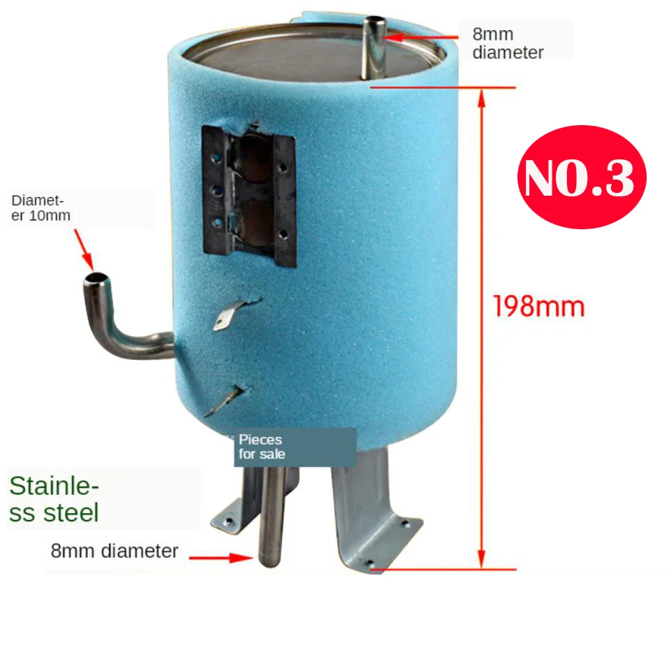 Stainless Steel Heating Tank for Water Dispenser – Hot Water Reservoir Replacement Part