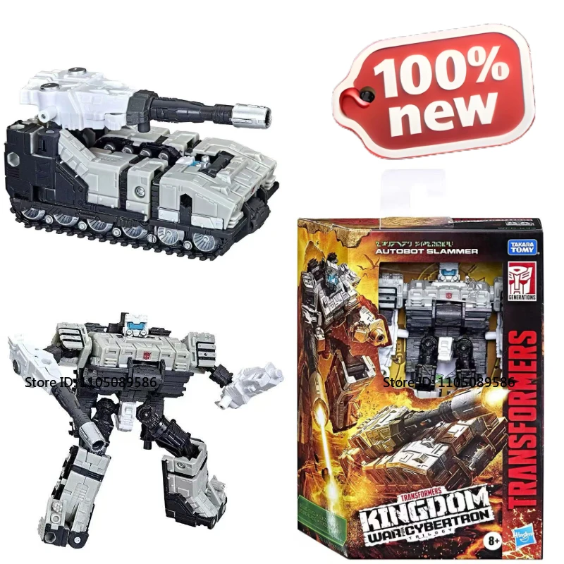 Gloednieuwe originele doos Transformer G1 WFC-K33 Slammer Een beweegbare pop Vakantiegeschenken studio Decoraties Ornamenten Figuur Speelgoed
