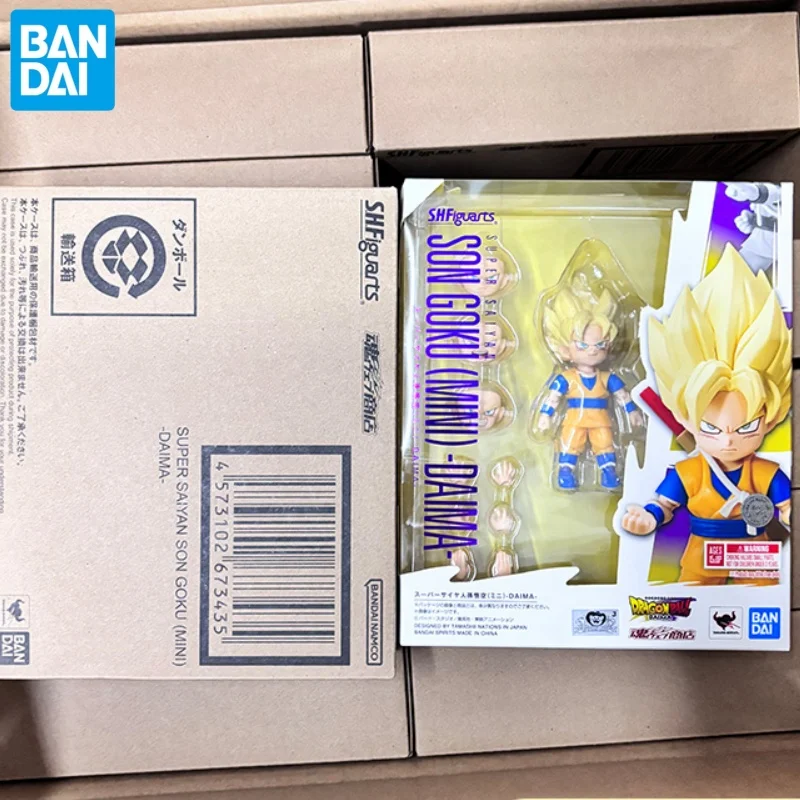 

В наличии 100% оригинал BANDAI S.H.Figuarts Dragon Ball DAIMA Son GOKU аниме фигурка игрушки модель из ПВХ фигурка игрушки подарки