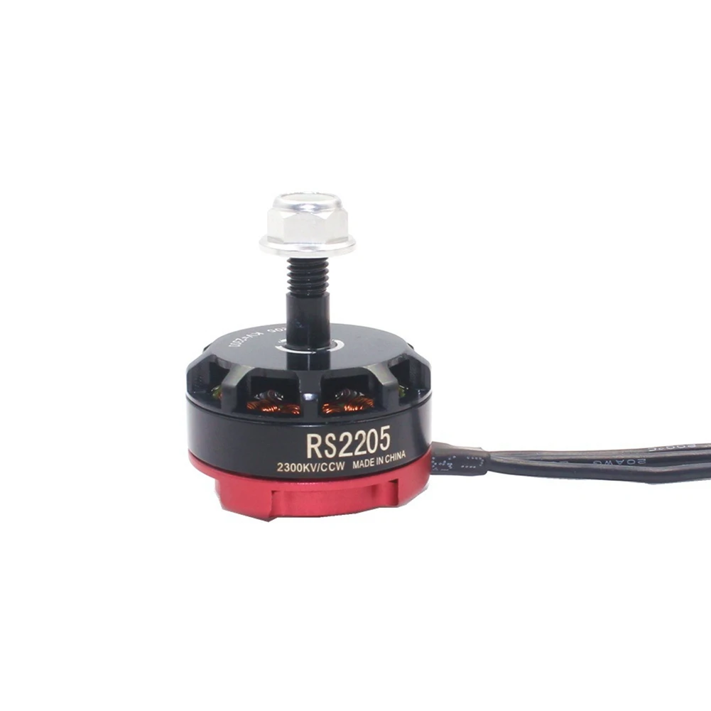 

A62T-RC RS2205 2205 2300KV Бесщеточный двигатель для 2-6S 20A/30A/40A ESC FPV RC QAV250 X210 Racing Drone Multicopter (CCW)