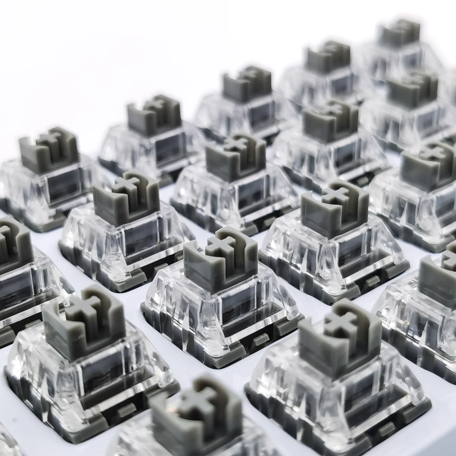 Kailh Midnight PRO Switches for Mechanical Keyboard,5pin 40gf Tactile/ yellowSilent Switches/5pin 40gf Linear/AshSilent Switches