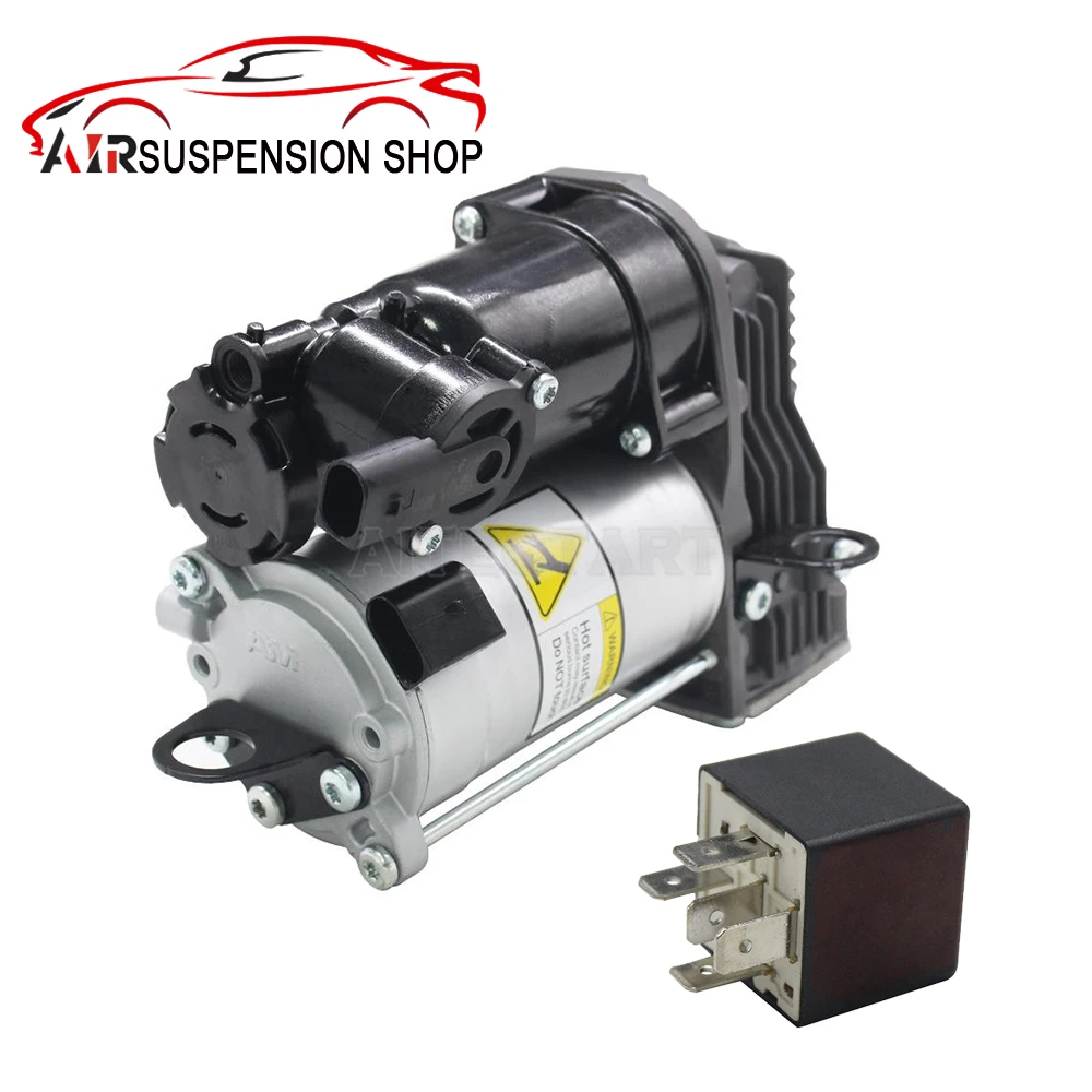 

For Mercede Benz W166 X166 2013-2018 Air Suspension Compressor Pump + Relay 1663200104 1663200204 166 320 01 04