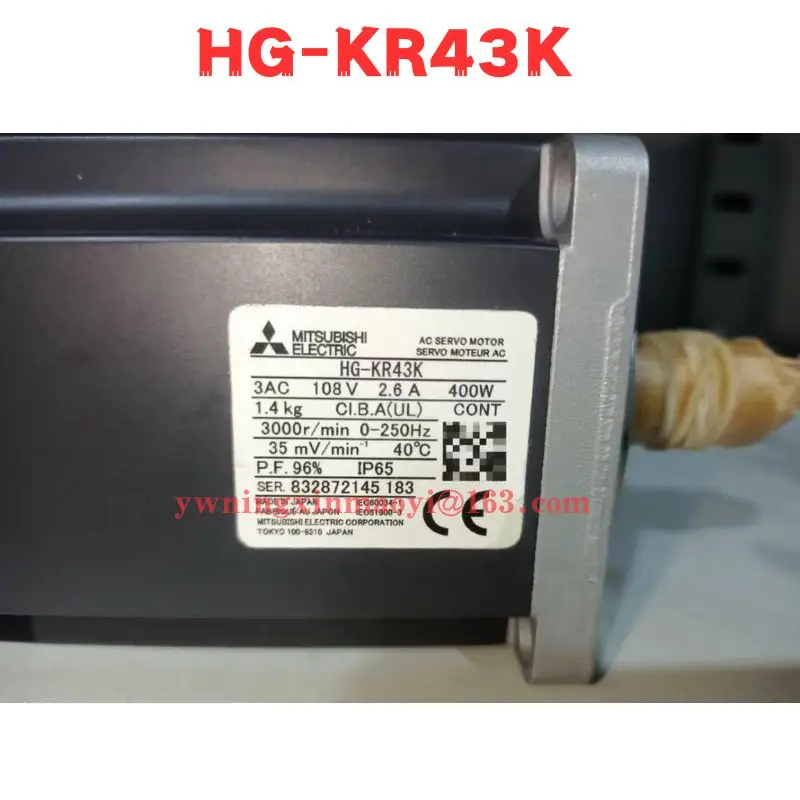 Imagem -03 - Servo Motor Brandnew Hg-kr43k hg Kr43k