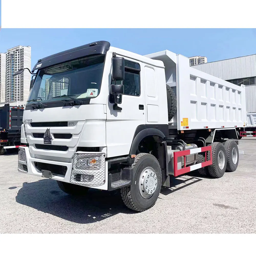 China Howo 2021 used dump truck 10 wheeler 6*4 tipper trucks for sale