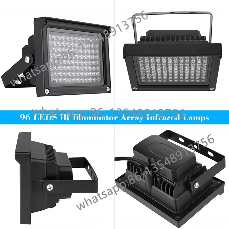 Outdoor Infrared Fill Light IP65 Waterproof Night Vision Security Camera Illuminator for CCTV Surveillance System 850nm IR