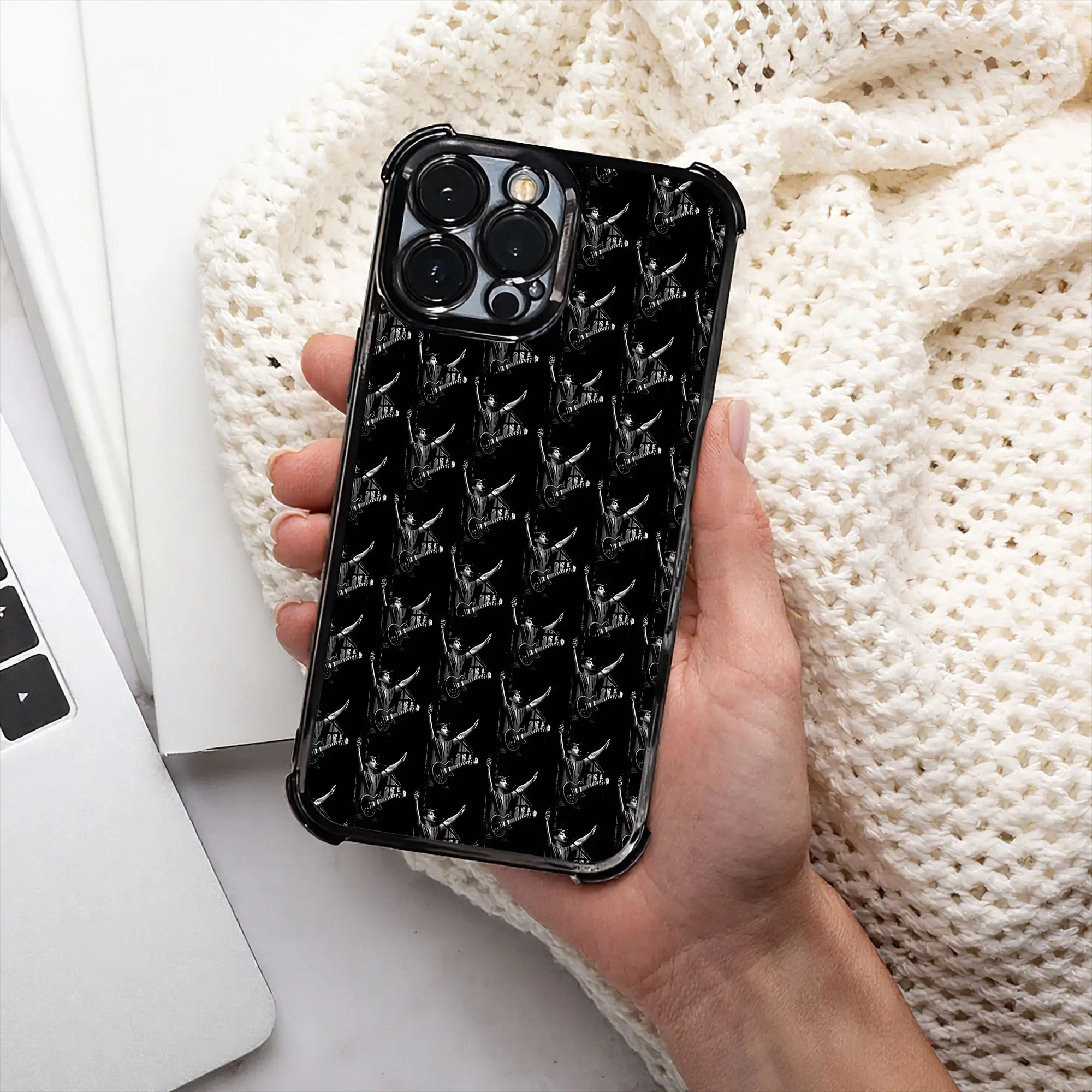 Funda para teléfono de la banda de los años 90, Alex Turner, proceso de galvanoplastia, varios modelos