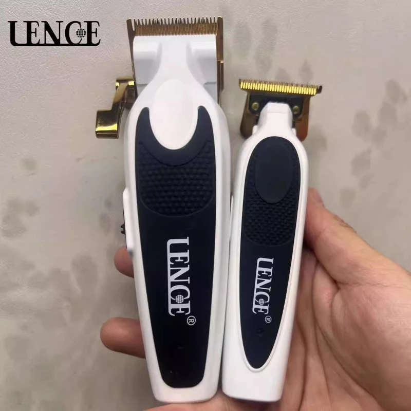 LENCE PRO 2PCS Hair Clippers Hair Trimmer Kit,Hair Clippers for Men,Professional Barber Clippers kit,Men Cordless Hair Clipper