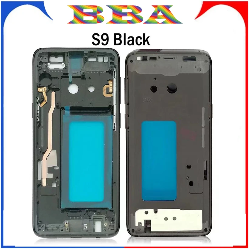 Middle Frame For Samsung S8 G950 S8+ S8 Plus G955F S9 G960 S9+ S9 Plus G965 G965F Phone Housing Chassis LCD Plate