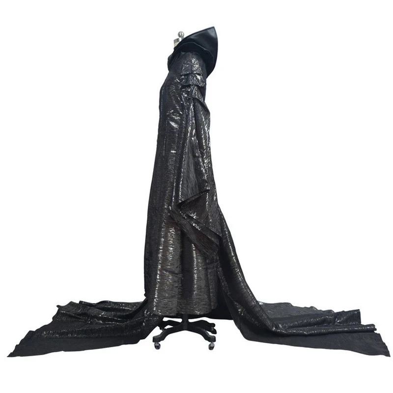 Adulto Deluxe Costume Maleficent Evil Queen Cosplay Outfit Ladies Fancy Dress Women Halloween Party Cosplay Costume hat