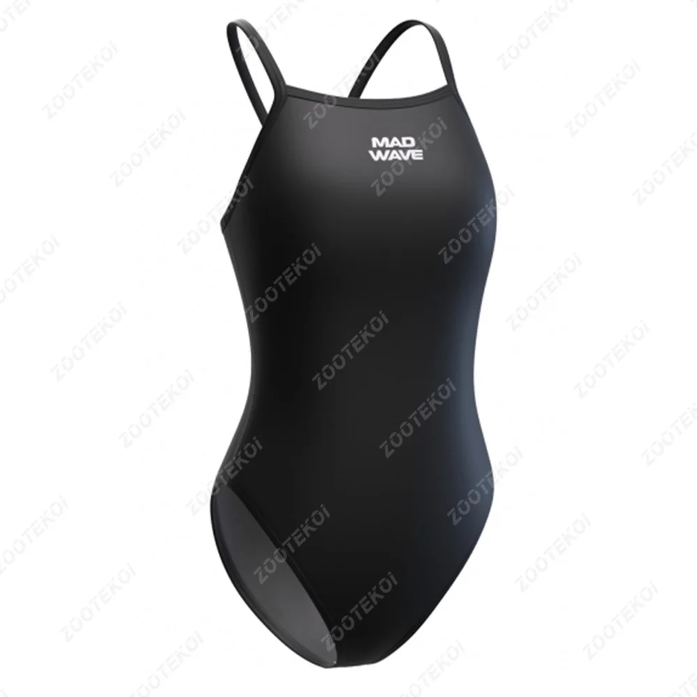 Madwave Swimsuit Female Sexy Back One-piece Sports Swimsuit Open Water Functional Training Swimsuit Bodysuit Swimwear