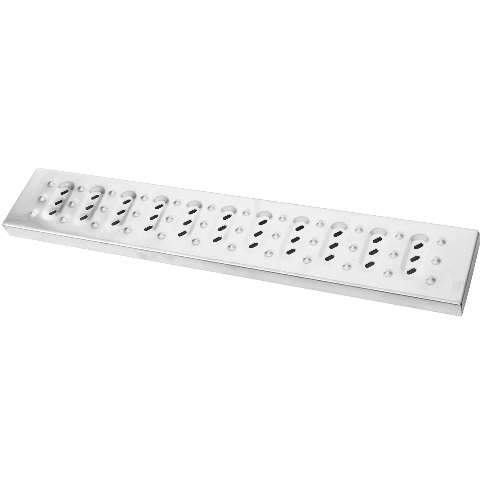 Rejilla de drenaje de acero inoxidable, cubierta ligera para gabardina, cocina, alcantarillado, inodoro, garaje, sótano, sistema de drenaje de jardín al aire libre