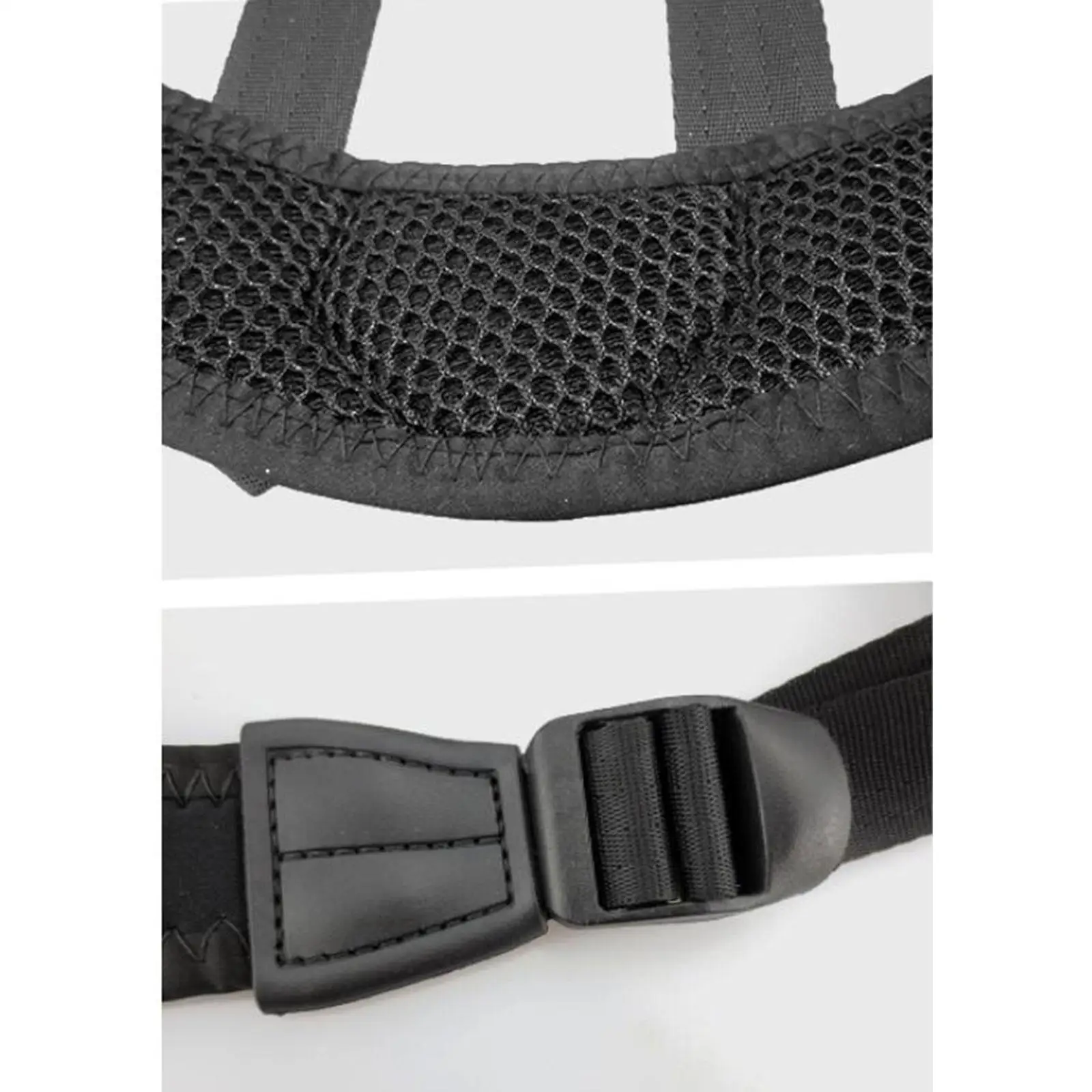Comfortable Sax Strap Harness Adjustable Padded Fabric for Saxophone Alto Tenor and Bass Clarinet Music Accessory