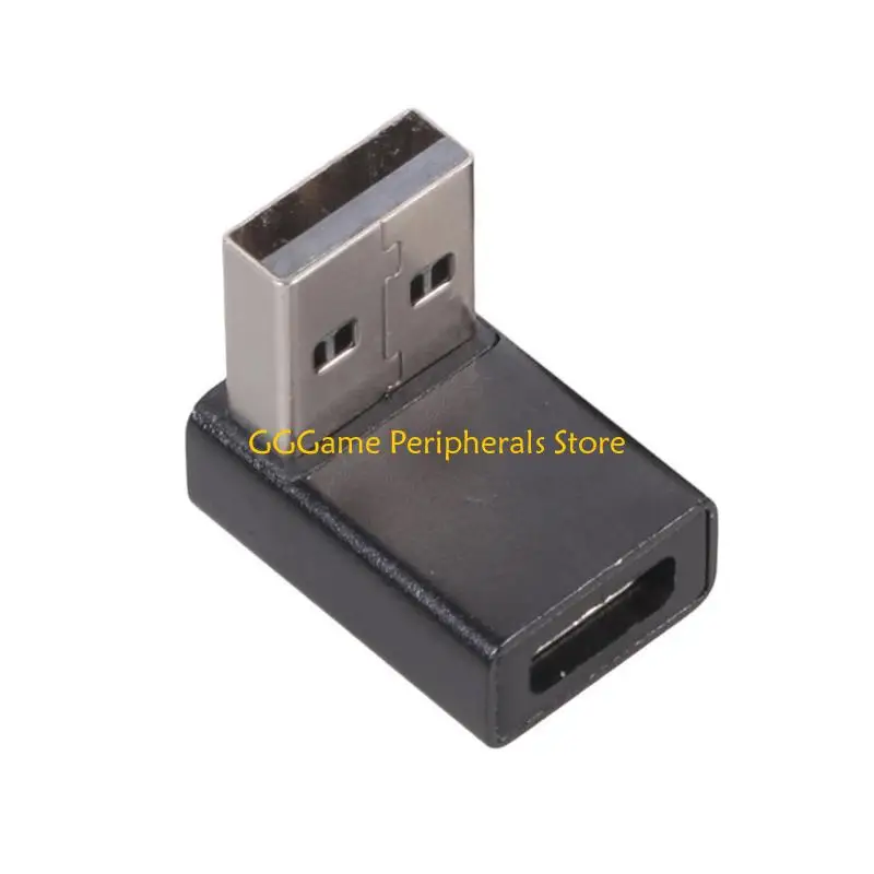 U55B Aluminum USB-A to USB C Female Link for Laptop Side Input, Desk Charging Use, Daily Computer Use and Dock Use