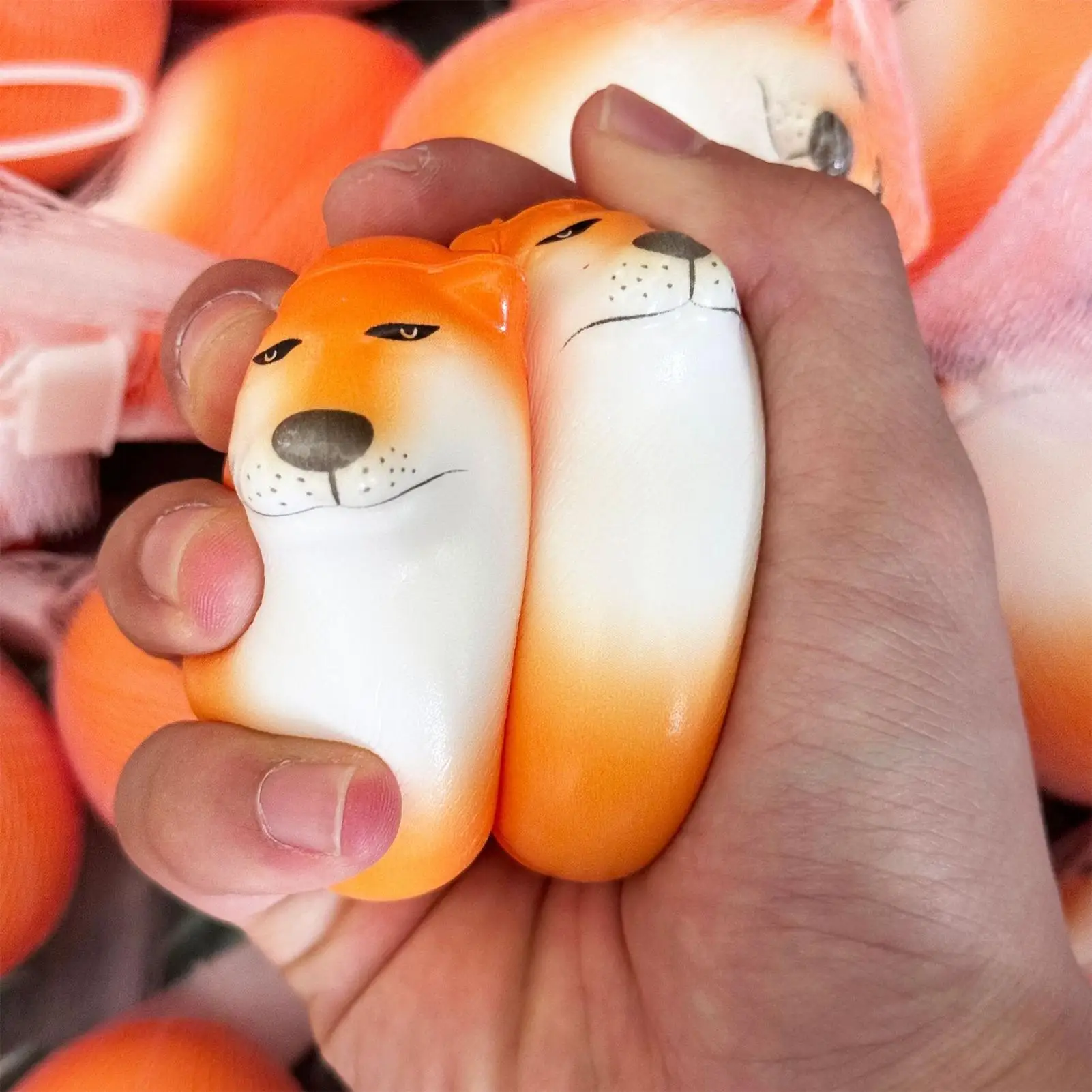 Sensory Squeeze Toy Funny Dog Sensory Fidget Toy Slow Rising Calming Animal Figurines Desk Decor For Holiday Birthday Travel