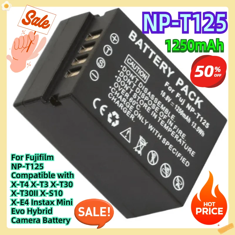 For Fujifilm NP-T12… - image
