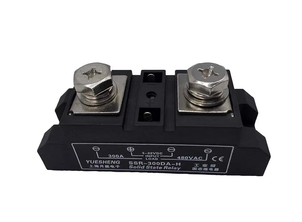Single-phase Industrial Grade Solid State Relay, Large Strip Type DC Control AC High Power Thyristor Relay