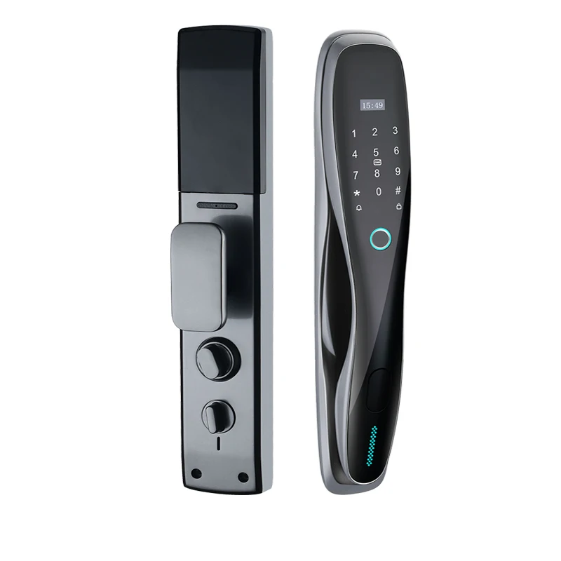 

High Quality Smart Fingerprint Door Lock WIFI Remote Control Aluminum Alloy Cloud Storage Technology-Factory Price