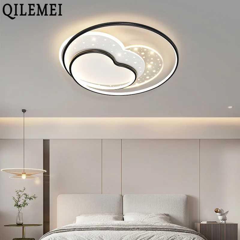 Morden Led Ceiling Lamp For Bedroom Living Room Kitchen Dining Table Corridor Aisle Balcon Remote Control Ceiling Light