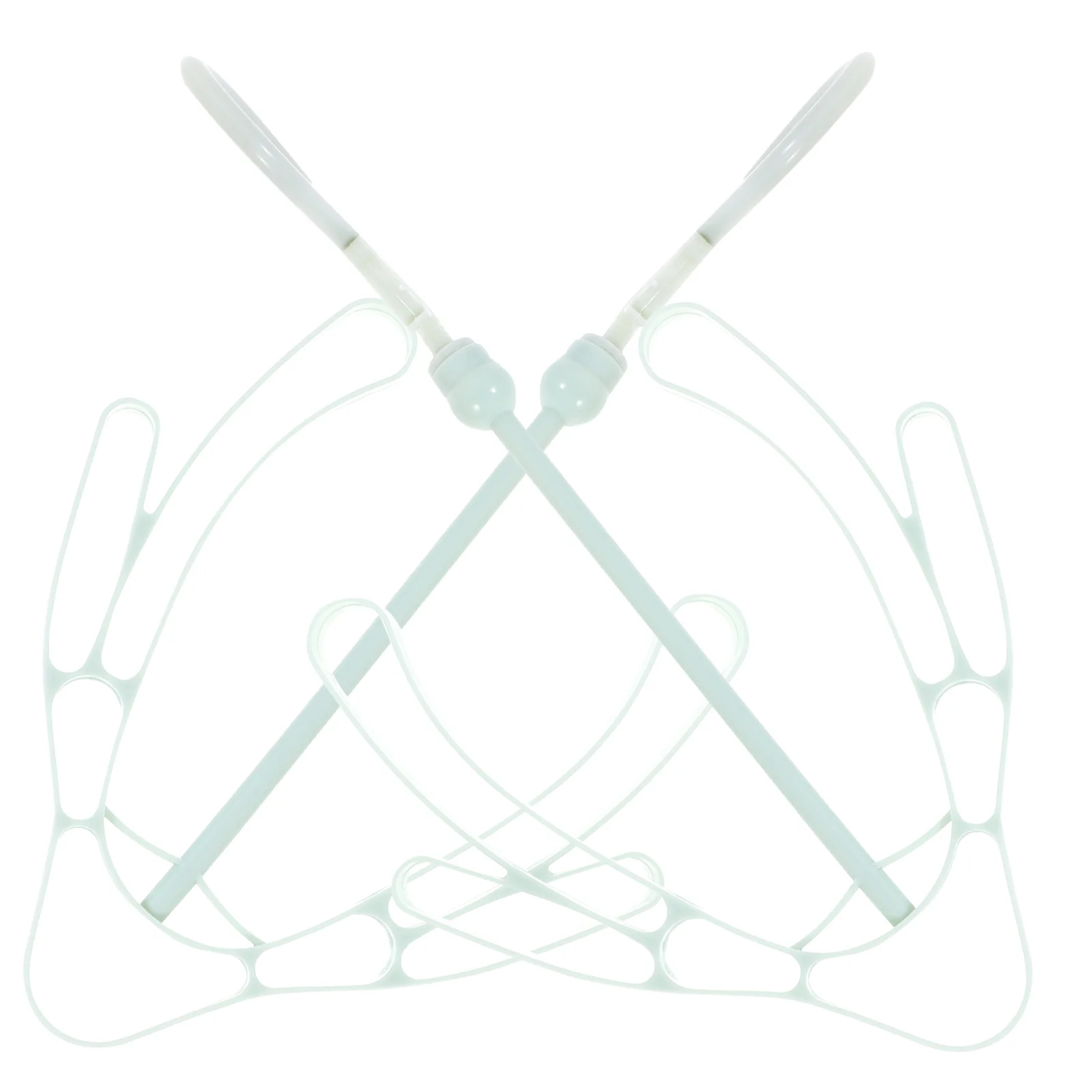 

2Pcs Shoe Rack Drying Stand Plastic Boot Holder Sky-Blue Lightweight Strong Organize Shoes Rack Dryer for Home Outdoors