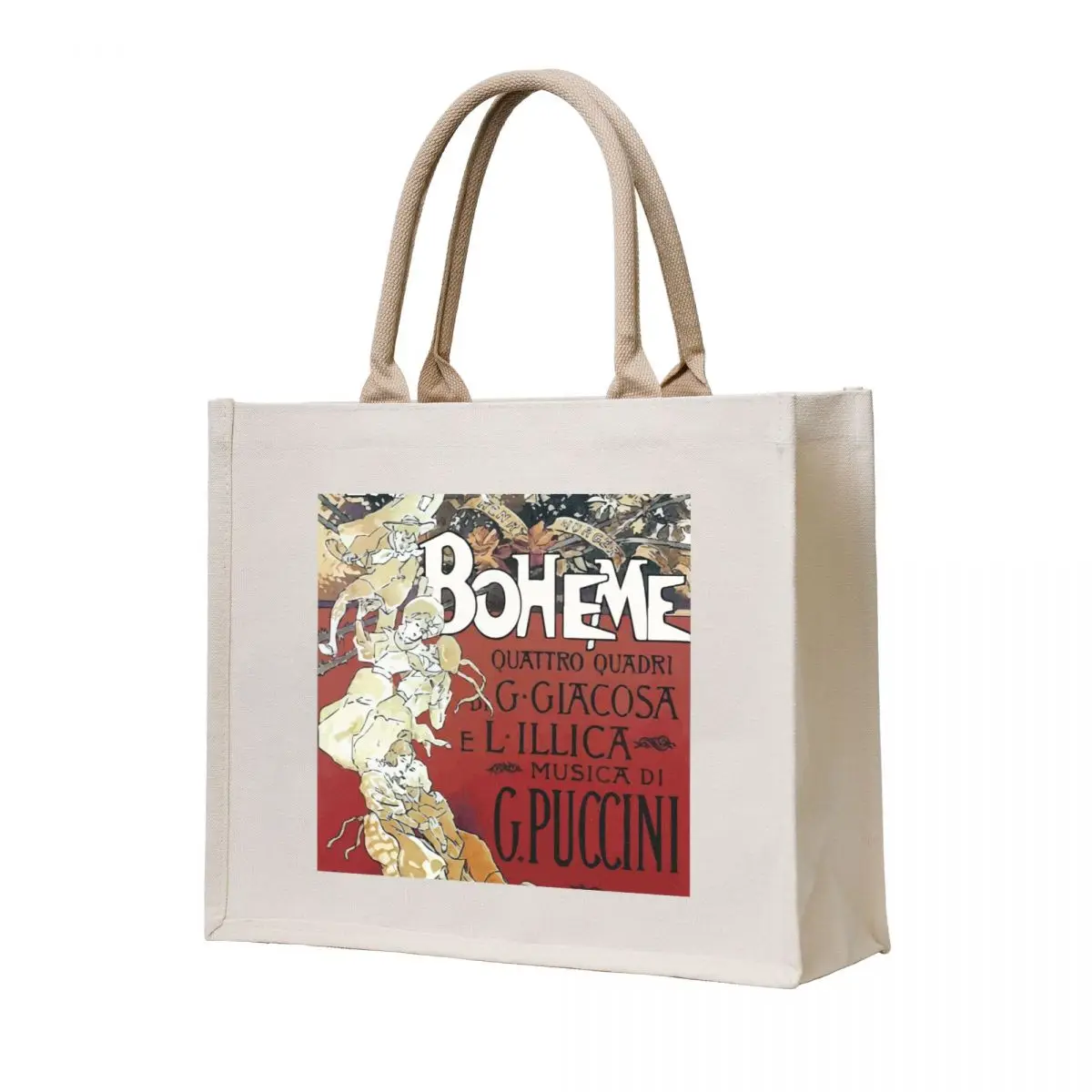 

La Boheme Vintage Tote Bag large tote bag tote bags men sacs de shopping Women's shopper