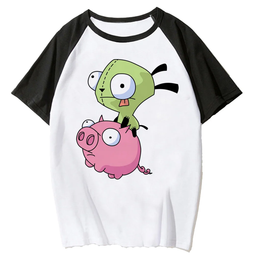 Invader Zim top women summer top girl anime clothing