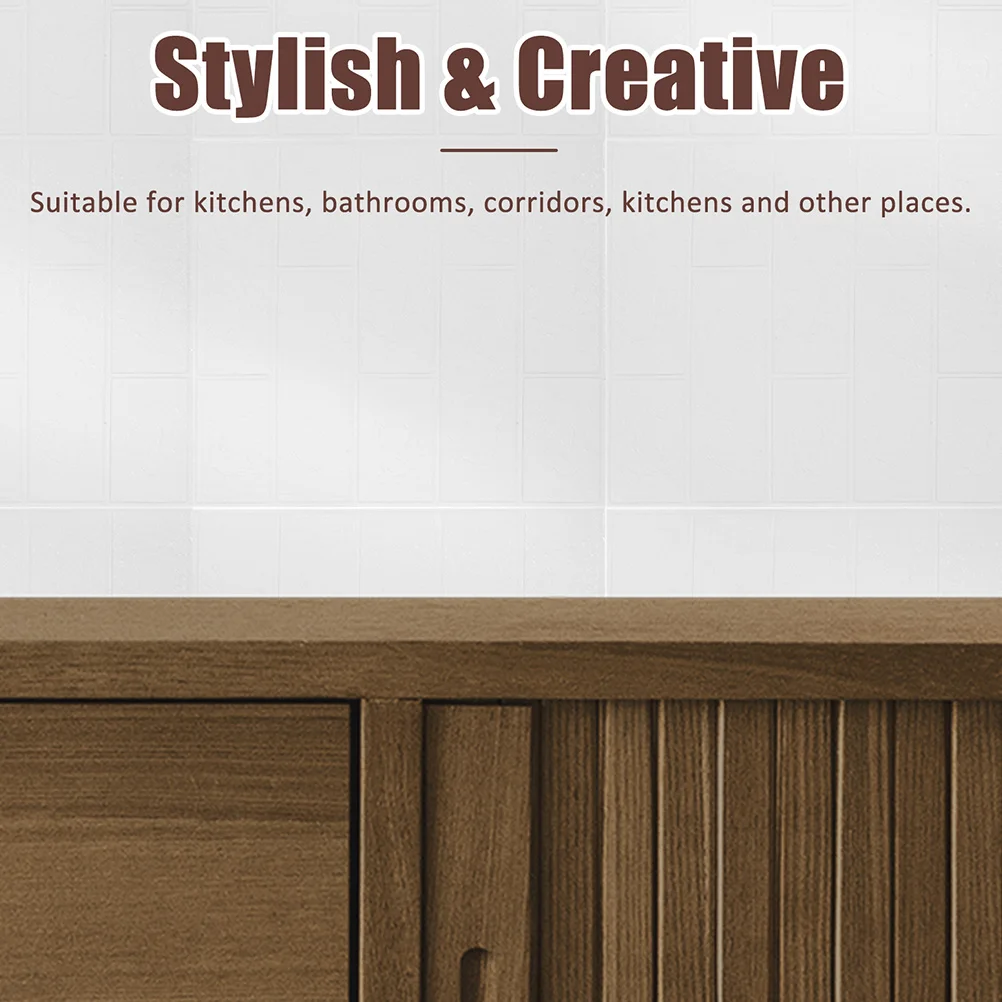 

30Pcs 3D Brick Wallpaper Wall Stickers Peel and Stick Removable Decorative Brick Decal for Home Wall Kitchen Wallpaper