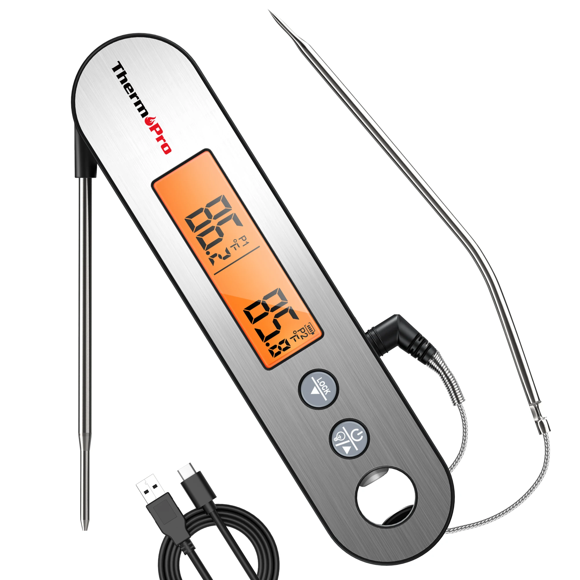 

ThermoPro TP610 Professional Digital Meat Thermometer With Bottle Opener for Kitchen