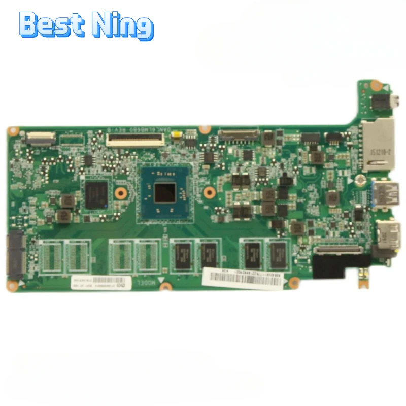 

For Lenovo 100S Chromebook Laptop Motherboard DANL6LMB6B0 Mainboard N2840 UMA 2G 16G RAM Tested Ok