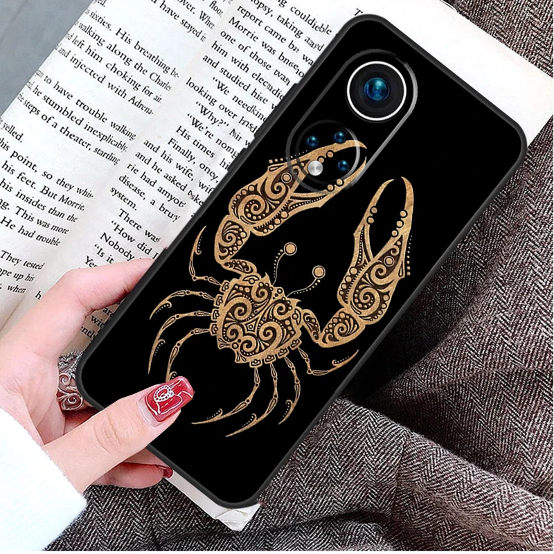 Zodiac Signs Case For Honor X9b X8b X6 X7 X8 X9 X6a X7a X8a X9a Honor 70 50 90 Lite Magic 6 5 Pro Cover