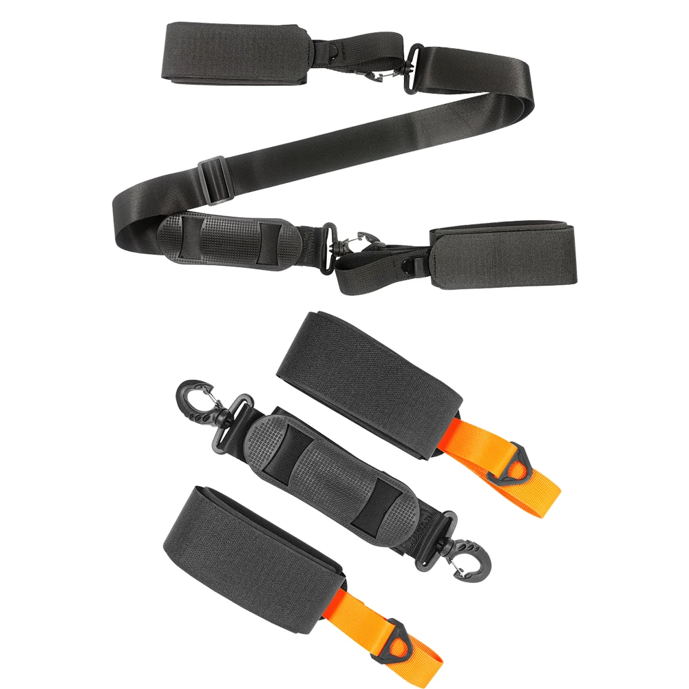 النايلون مع وسادة مضادة للانزلاق على الجليد الأشرطة المحمولة التزلج القطب حمل حزام على الجليد حماية القطب التعادل في الهواء الطلق إكسسوارات رياضية #4