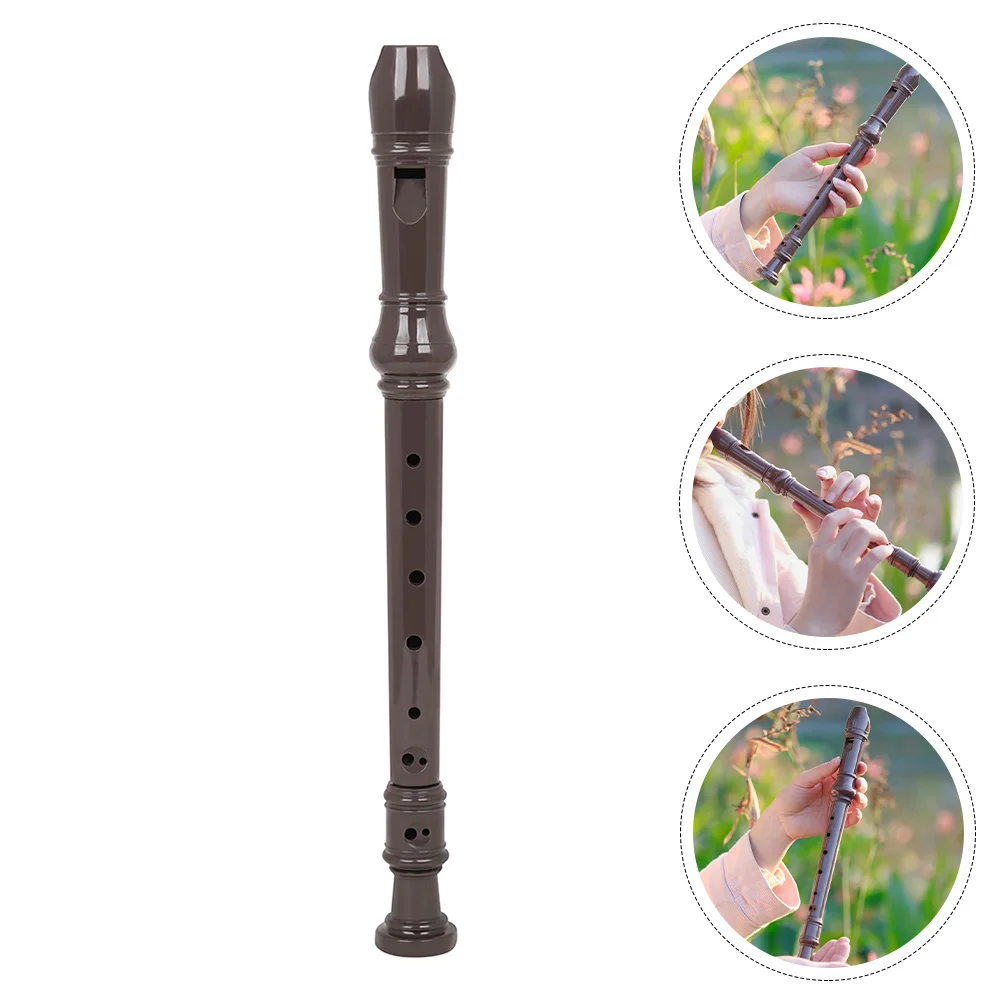 

1 Set Professional Clarinet Flute Student Simple Instrument Music Adults Beginner Practice Durable Portable Abs Resin