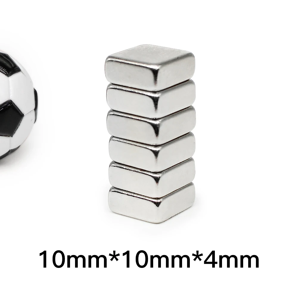 

10x10x4mm Super Strong Square Magnet For Home Refrigerators, Offices DIY 10x10x4mm