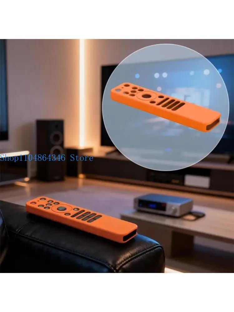 652F Washable Silicone Skin For MR25GA Television Remote Control Dustproof Scratch Resistant Flexible Comfortable Grip Case