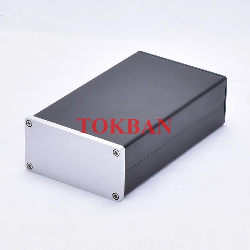 Tokban Audio 0905 92*47*158mm Aluminium Power Supply, Headphone Amplifier Chassis Enclosure DIy Amp Case Shell