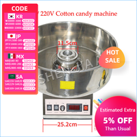 110V/ 220V Cotton candy machine commercial candy floss machinee cotton candy maker CC-3803 Electric Cotton Machine 1pc