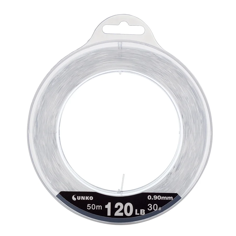 Línea de pesca de nailon SUNKO, línea de pesca monofilamento súper fuerte de 30 ~ 180LB, señuelo para pesca en roca y mar
