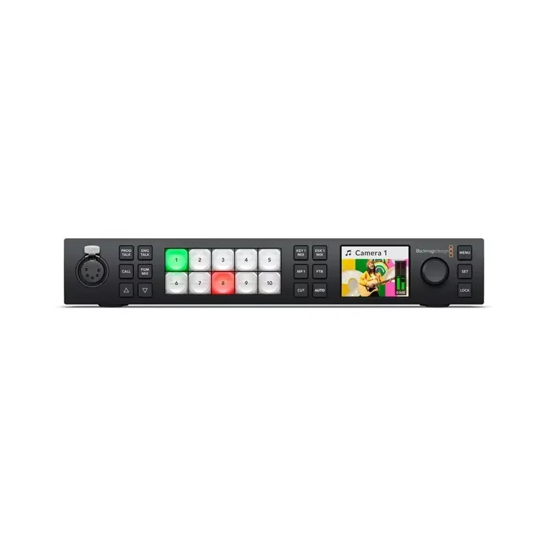 Professional HD live broadcast switcher for multi camera production and event streaming