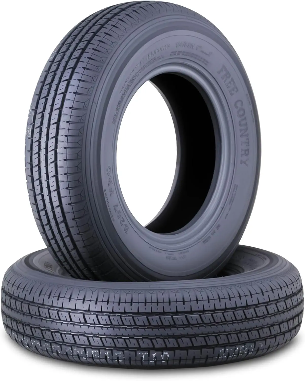 2 إطارات مقطورة ممتازة ST185/80R13 6PR LR C شعاعي بحزام فولاذي مع واقي من الجلد 89/94N-2025 جديد
