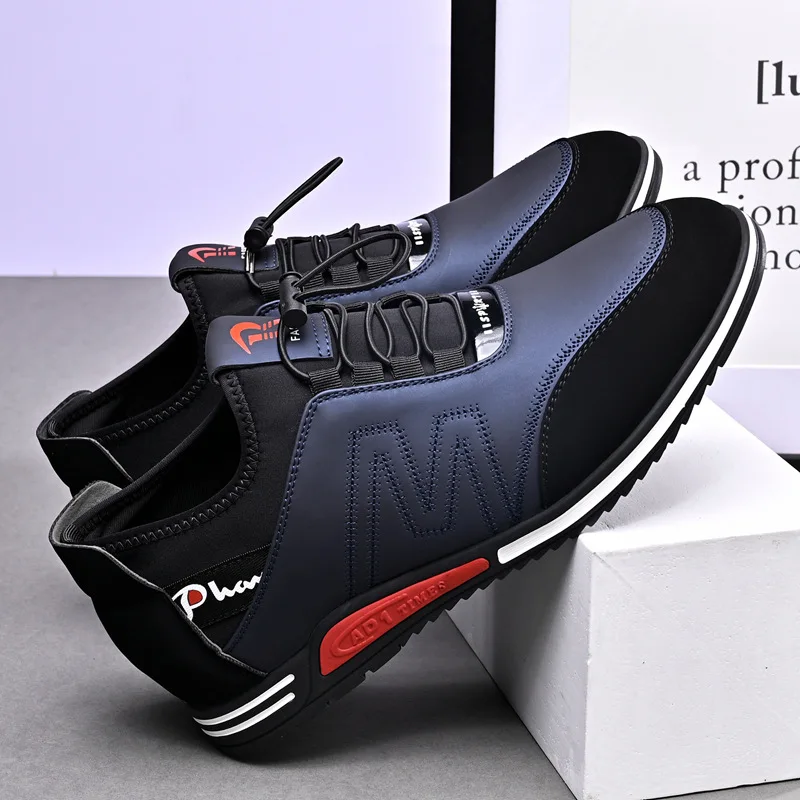 

New Fashion Men's Sneakers Concise Soft Soled Men Shoes Casual Shoes for Men Loafers Breathable Man Running ShoesTenis Masculino