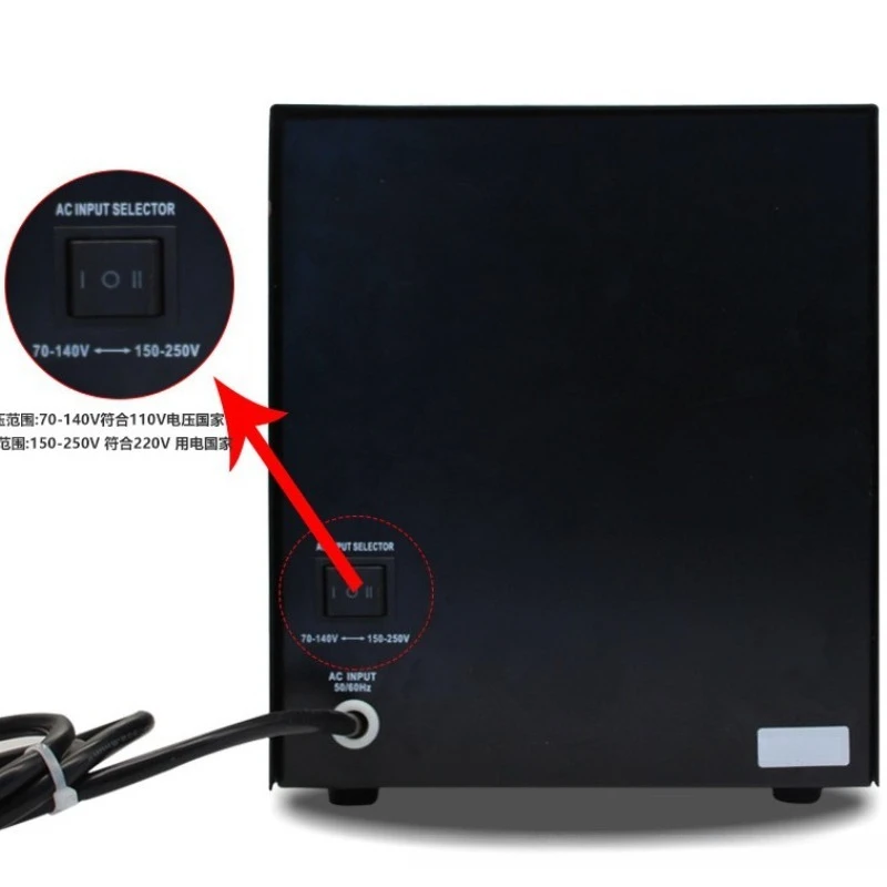 servo‑type single‑phase voltage stabilizer 3000VA household power regulator dual 110V 220V switchable for south‑america market