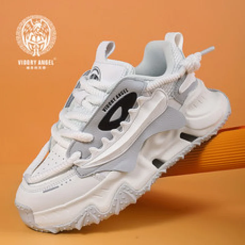 Мужская обувь 2024, новая весенне-осенняя спортивная обувь, прочные и легкие кроссовки, дышащие для подростков, средний шт.