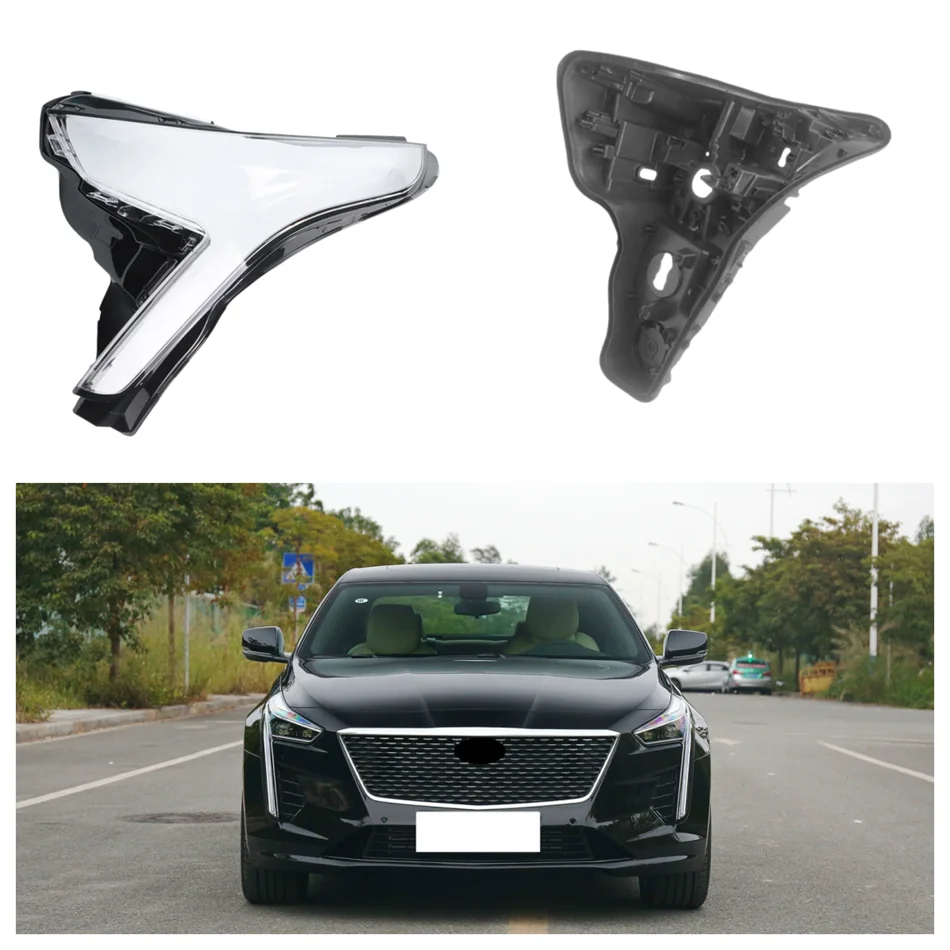 For Cadillac CT6 2019 2020 2021 2022 Car Replacement Parts Base Head Lamp Shell Headlamp House box Headlights Lights Glass