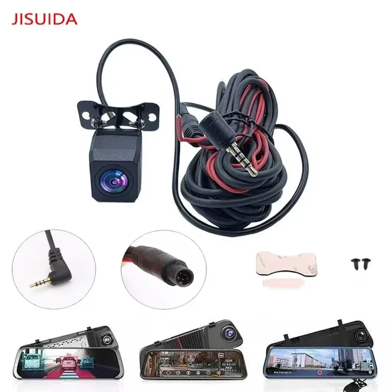 Streaming Recorder 4 Pin HD Reverse 1080P Rear Recording Photography Head Rearview Mirror Universal Night Vision Rear Image